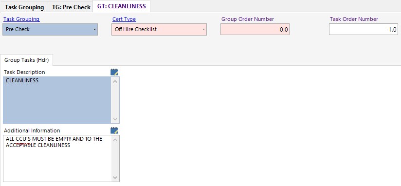 Group Tasks